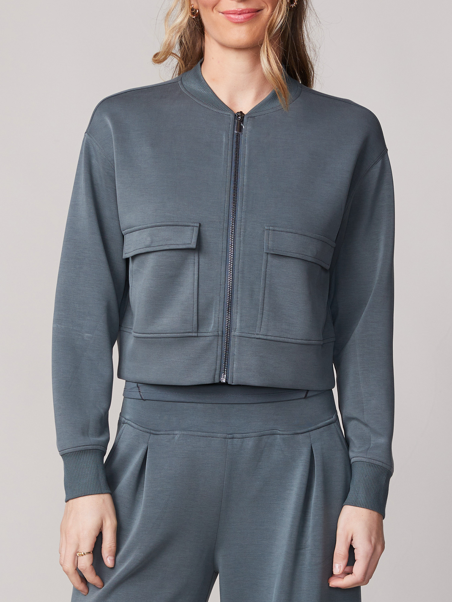 Baseball Bomber Jacket - Urban Chic