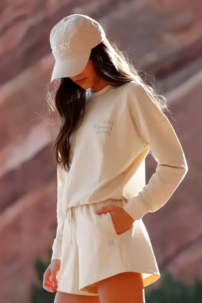 Carefree Cropped Crew Neck - Active Outerwear