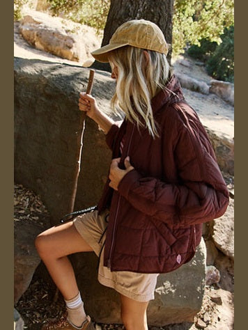 Pippa Packable Puffer - Cocoa