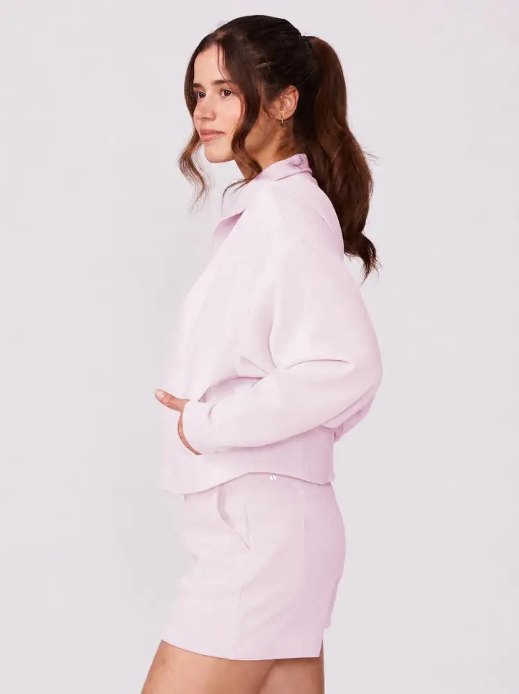 Rib Mix Jacket - Sweet Taffy - Active Outerwear