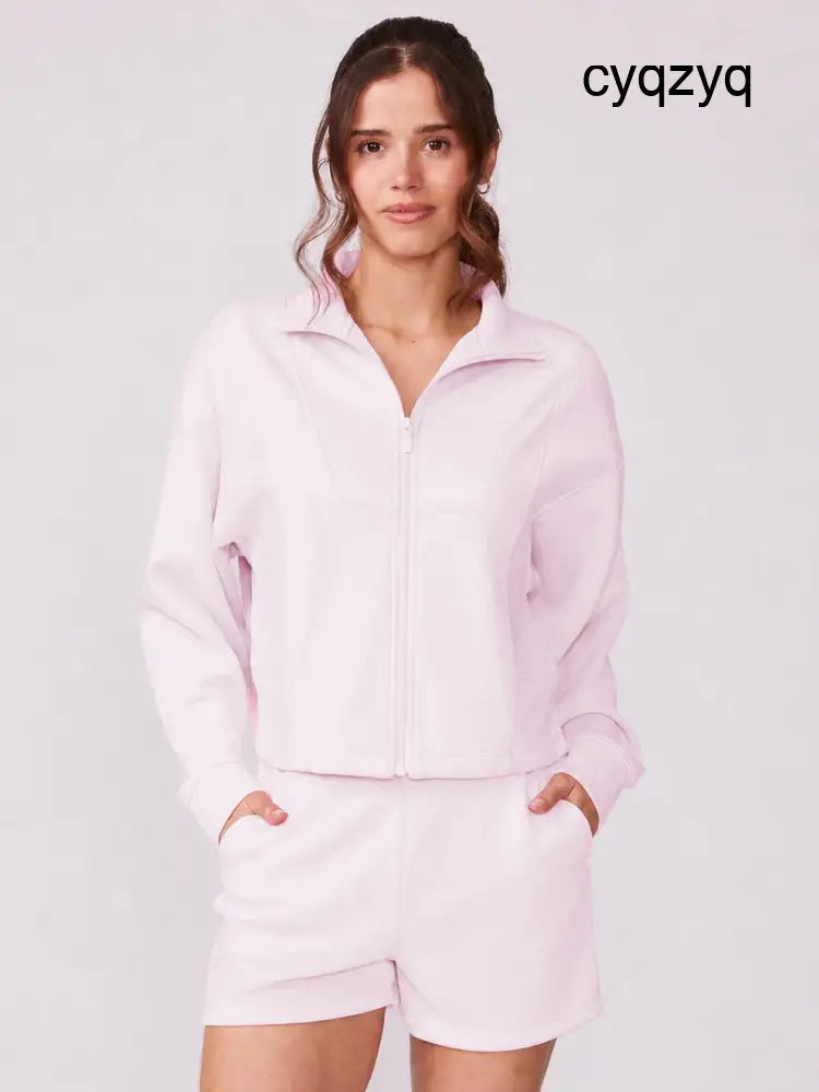 Rib Mix Jacket - Sweet Taffy - Active Outerwear